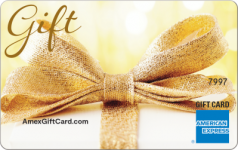 Golden Bow Gift Card