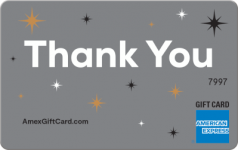 Thank You Night Sparkle Gift Card