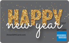 Amex Happy New Year Gift Card