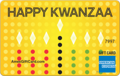 Kwanzaa Sparkle Gift Card