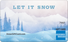 Let It Snow Gift Card