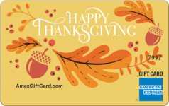 Amex Happy Harvest Gift Card