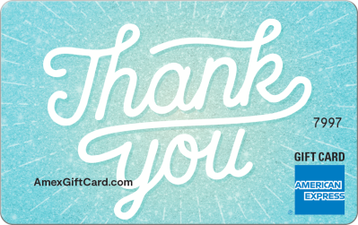 Thanks Teal Business Gift Card | Amex Gift Card