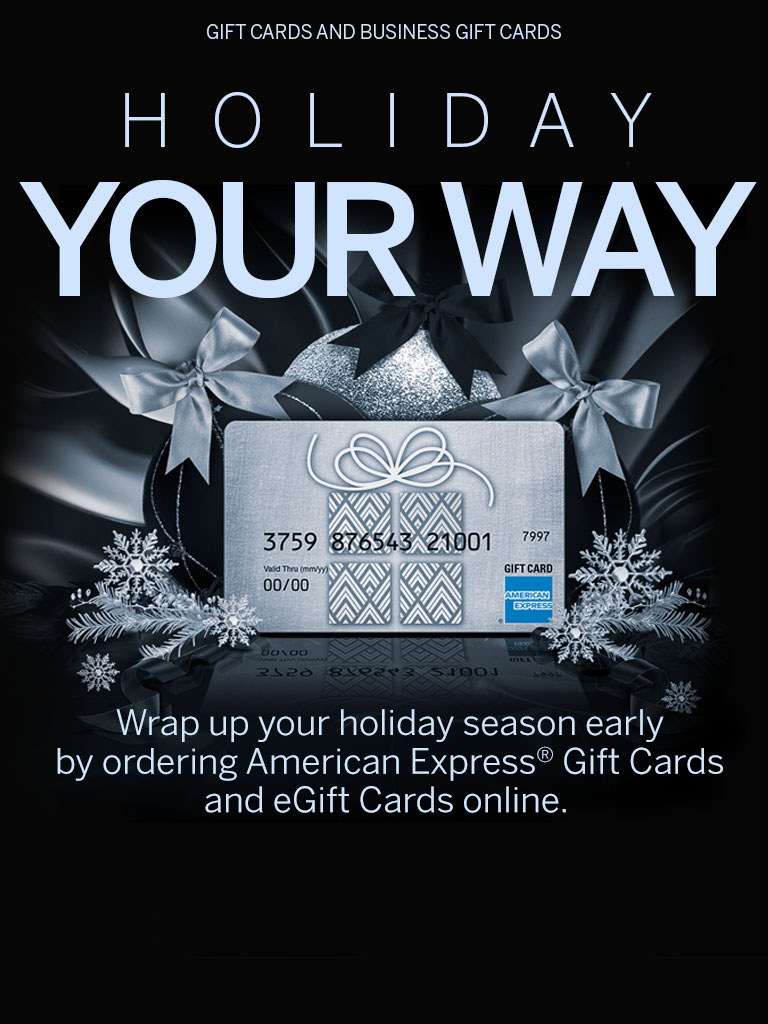 Custom American Express Gift Cards