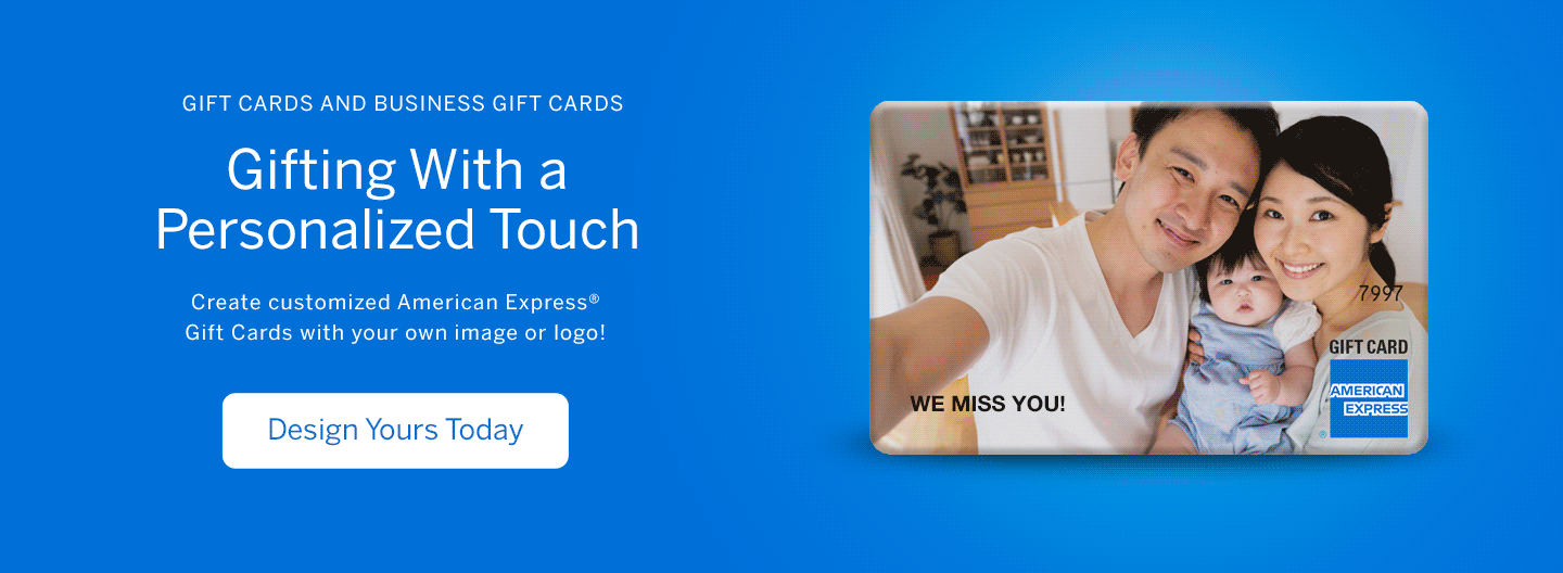 Custom American Express Gift Cards