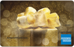 Featured Card 1 - Gold Sparkle Gift Card