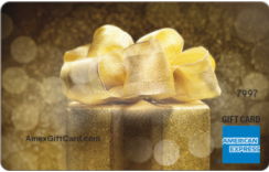 Featured Card 1 - Gold Sparkle Gift Card