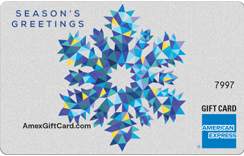 Featured Card 2 - Blue Facet Snowflake Gift Card