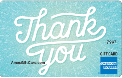 Featured Card 3 - Thank Teal Gift Card
