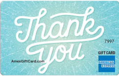 Featured Card 3 - Thank Teal Gift Card