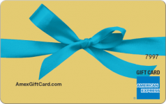 Blue Bow Gift Card