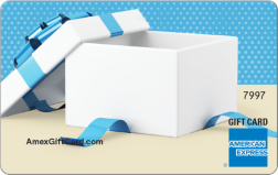 Gold Ribbon Gift Card