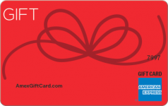 Ruby Red Bow Gift Card