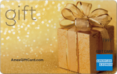 Gold Shimmer Gift Card