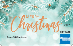 Amex Christmas Evergreen Gift Card