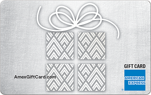 Silver Metal Gift Card