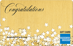Congrats Stars Gift Card
