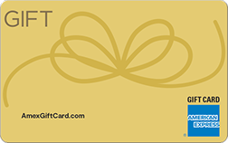 Gold Bow Gift Card