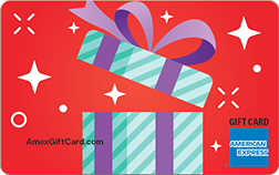 Red Joy Bow Gift Card