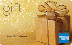 Gold Shimmer Gift Card