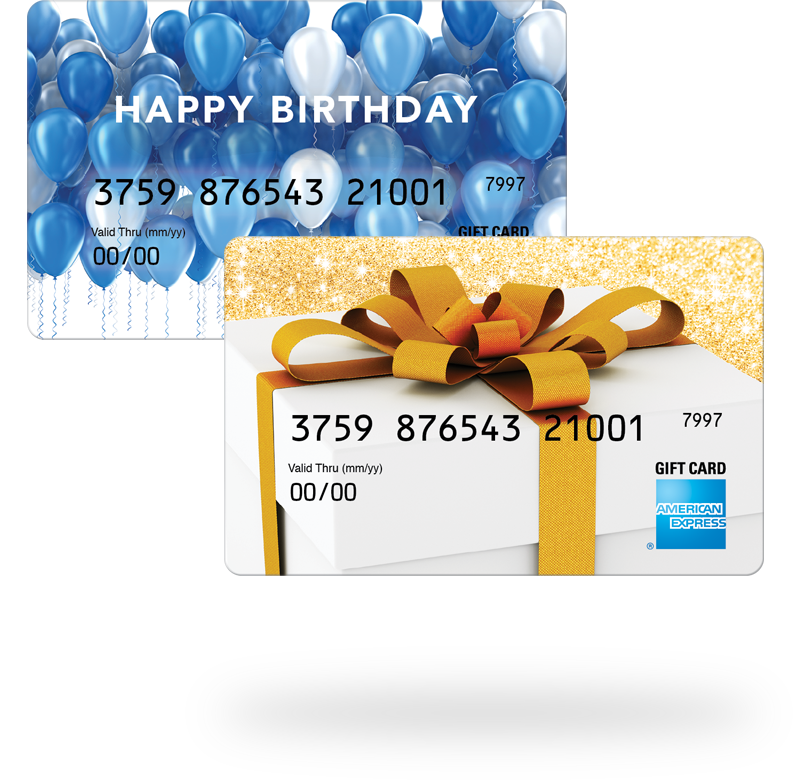 Personal Gift Cards From American Express